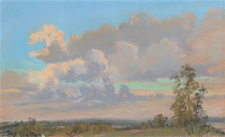 Texas Landscape by Jessie Walton - Auction record, sale price, and art valuation. Compare with similar artists and explore comparable artworks.