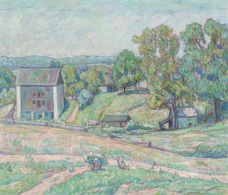 Untitled by Joseph B Grossman - Auction record, sale price, and art valuation. Compare with similar artists and explore comparable artworks.