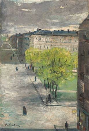 Frühling am Wedding. by Otto Nagel - Auction record, sale price, and art valuation. Compare with similar artists and explore comparable artworks.