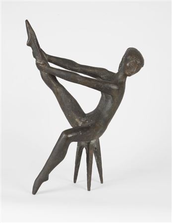Tänzerin. by Herbert Volwahsen - Auction record, sale price, and art valuation. Compare with similar artists and explore comparable artworks.