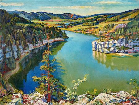 "Bassin du Doubs au Sapin."