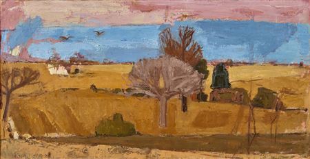 Southern landscape by Sonja Falk - Auction record, sale price, and art valuation. Compare with similar artists and explore comparable artworks.