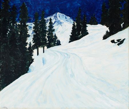 On the way to St. Cristoph (Vorarlberg)