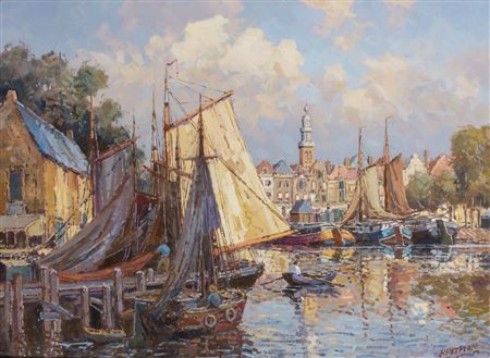Harbor Scene