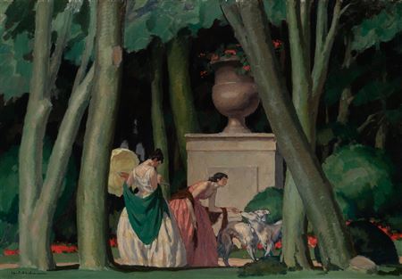 Sample artwork by Charles Auguste Edelmann (1879 - 1950), known for painting - View similar artists and auction records