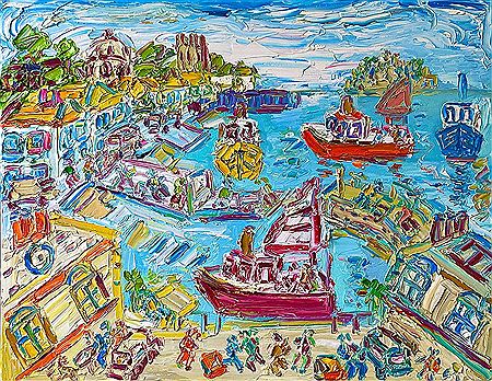 Newlyn Harbour, Summer