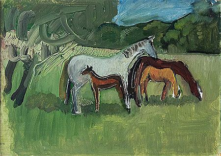 Sample artwork by Romi Behrens (1939 - 2019), known for still life, landscape, animal painting - View similar artists and auction records