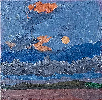 Moon at Falmouth