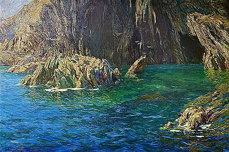 The Cornish Coast by Cornelius (Corny) Wagner - Auction record, sale price, and art valuation. Compare with similar artists and explore comparable artworks.