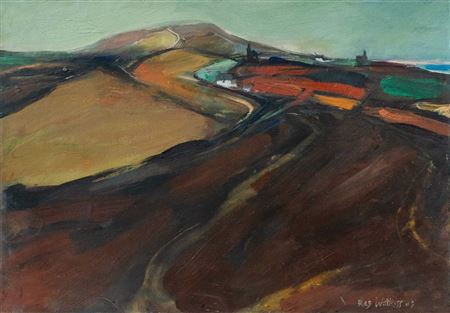 Penwith Landscape by Reg Watkiss - Auction record, sale price, and art valuation. Compare with similar artists and explore comparable artworks.