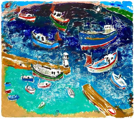 Sample artwork by Ian Dunlop (Born 1945), known for painting - View similar artists and auction records