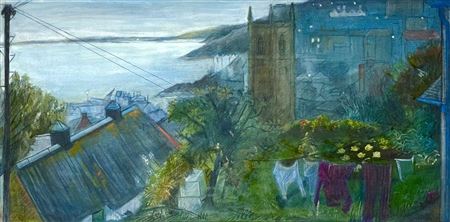 Sample artwork by Marion Grace Hocken (1922 - 1987), known for painting - View similar artists and auction records