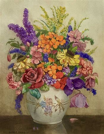 Summer Flowers in a Vase