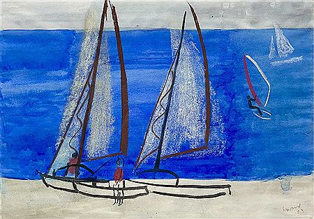 Watersports School, catermarans, 1993