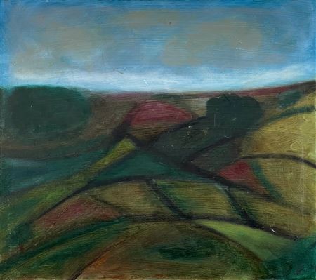Moody Moorland by Dianne Sutherland - Auction record, sale price, and art valuation. Compare with similar artists and explore comparable artworks.