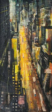 Sample artwork by Bernhard Vogel (Born 1961), known for watercolor painting, cityscapes - View similar artists and auction records
