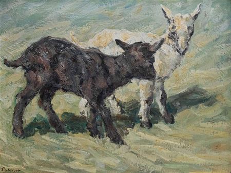 Sample artwork by Andreas Einberger (1878 - 1953), known for painting - View similar artists and auction records