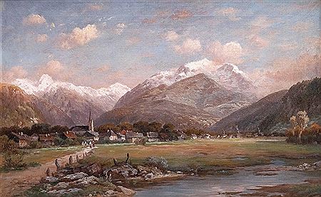 "Maishofen bei Zell am See" by Paul Heitinger - Auction record, sale price, and art valuation. Compare with similar artists and explore comparable artworks.