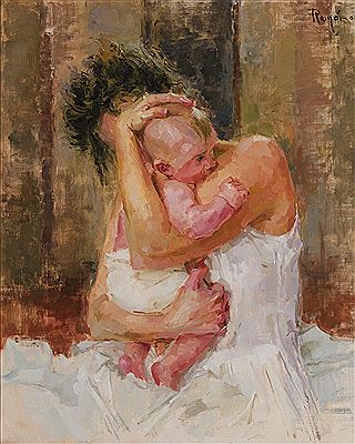 Hug by Ramon Gutierrez - Auction record, sale price, and art valuation. Compare with similar artists and explore comparable artworks.
