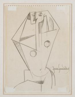 "Personaje cubista" by Joan Sandalinas Fornas - Auction record, sale price, and art valuation. Compare with similar artists and explore comparable artworks.