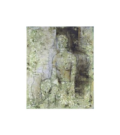 Female Figure with Amphorae