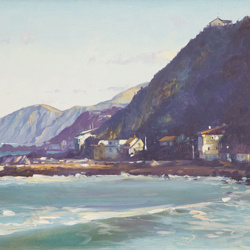 Towards Owhiro Bay by Michael Blow - Auction record, sale price, and art valuation. Compare with similar artists and explore comparable artworks.