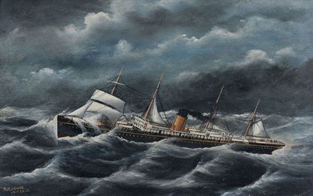 S S Ionic in a Gale