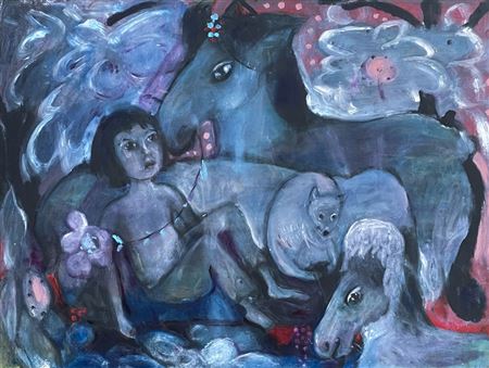 Untitled by Ellinore Ginn - Auction record, sale price, and art valuation. Compare with similar artists and explore comparable artworks.