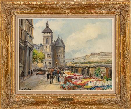 Sample artwork by Charles Blondin (1913 - 1991), known for painting - View similar artists and auction records