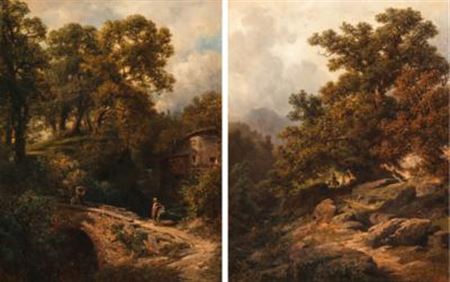 "Brücke bei Velthaus, Südtirol" (2)