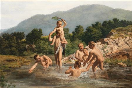 Boys Bathing
