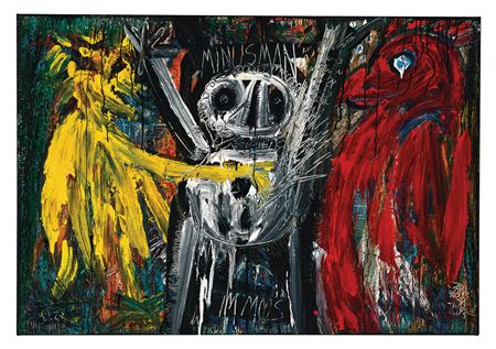 MINUSMAN IM MOOS by Franz Janz - Auction record, sale price, and art valuation. Compare with similar artists and explore comparable artworks.