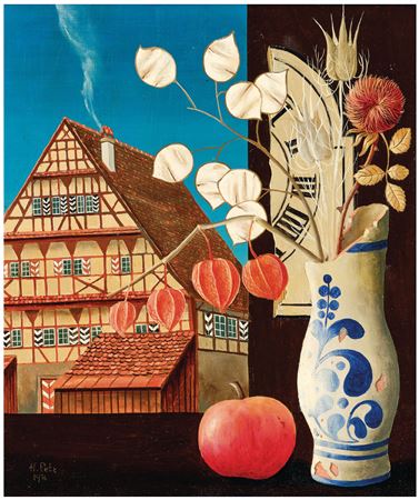 Kleines Stillleben mit altem Rathaus