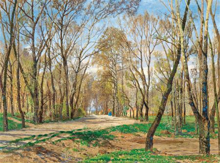 Spring, from the Prater in Vienna