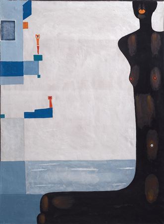 Kobieta nad morzem, 1977 by Jerzy Nowosielski - Auction record, sale price, and art valuation. Compare with similar artists and explore comparable artworks.