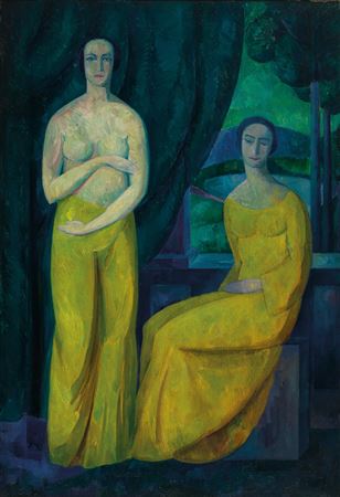Two Women in a Room