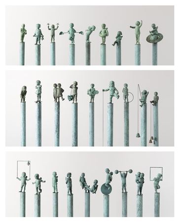 Sample artwork by Aurora Canero Lopez (Born 1940), known for sculpture - View similar artists and auction records