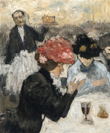 Women in a café