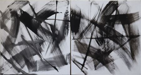 ABSTRACT DIPTYCH(2) by Michael Coleman - Auction record, sale price, and art valuation. Compare with similar artists and explore comparable artworks.