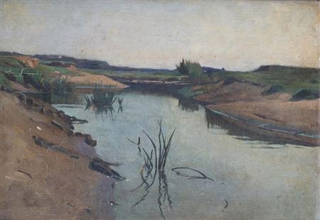 A fens in a landscape with sandy soil