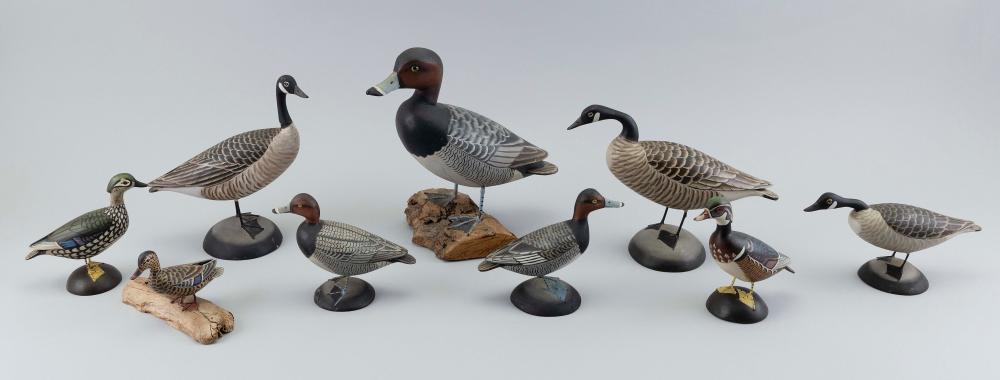 MINIATURE BIRD CARVINGS