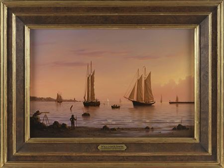 "Two Schooners off Hyannisport"
