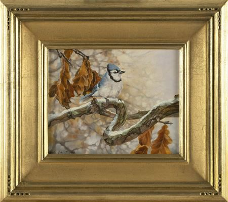 "Early Snow", depicting