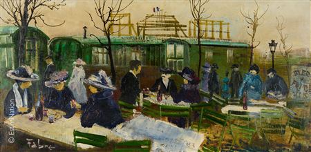 La foire aux frites, Paris 1900
