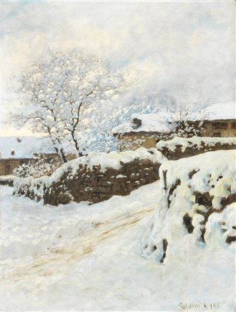 Dopo la nevicata, 1905