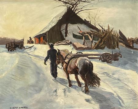 Farm in Winter