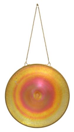 Tiffany Studios Favrile Glass Hanging Medallion