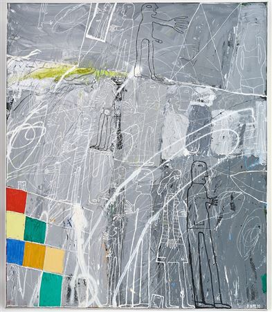 Male and female figures, hands and heads in front of a partly grey background.