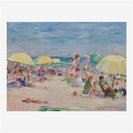 Ogunquit Beach by Susan Ricker Knox - Auction record, sale price, and art valuation. Compare with similar artists and explore comparable artworks.