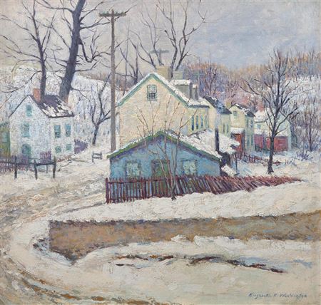 Village in the Snow